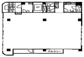 ANTビルの基準階図面