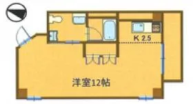 ワイズ テラス原宿ビルの基準階図面