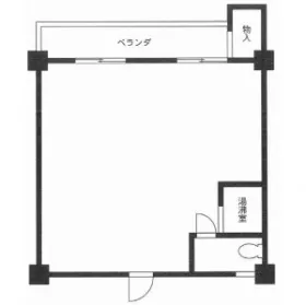 大輝ビルの基準階図面