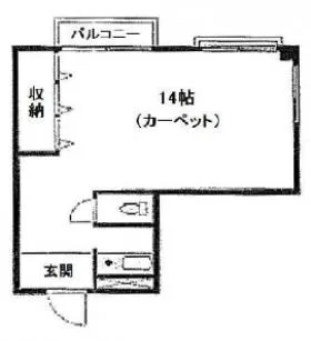 KASUMI HOUSEビルの基準階図面