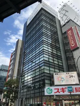 A-PLACE新橋駅前ビルの外観