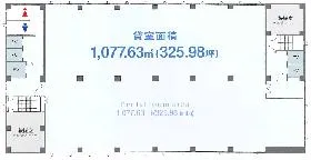 TOC西五反田8ビルの基準階図面