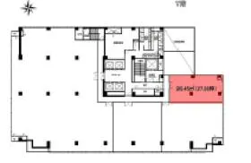 オーク堺筋本町ビルの基準階図面