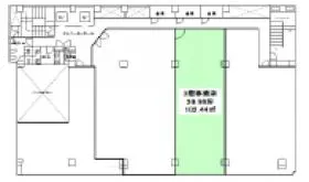 船場旭ビルの基準階図面