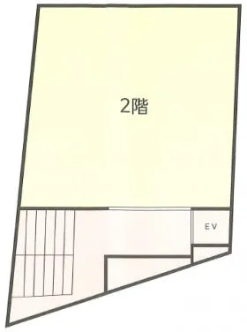 武本ビルの基準階図面
