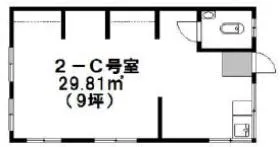竹下荘ビルの基準階図面