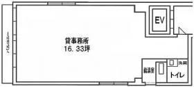 ニューお茶の水ビルの基準階図面