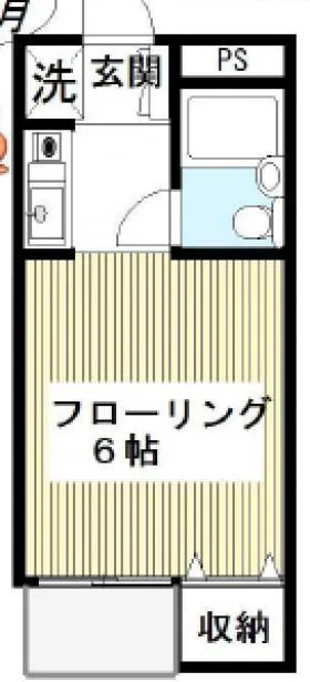 クレセント三田ビルの基準階図面