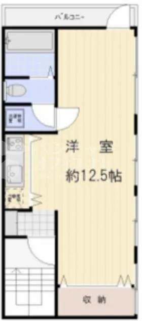 マーシュ北青山の基準階図面