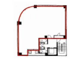 Just本町ビルの基準階図面