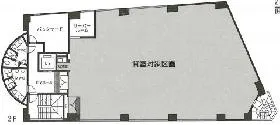 一番町第2TGビルの基準階図面