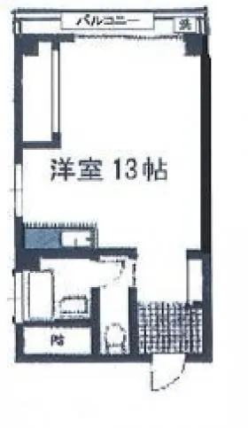 日吉ビルの基準階図面