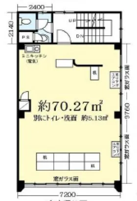 アライビルの基準階図面