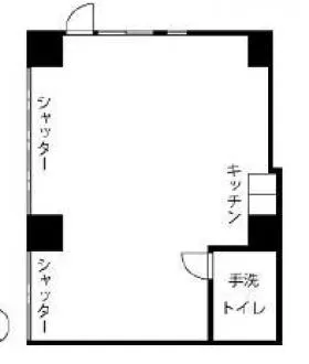 鶴見ダイカンプラザビルの基準階図面