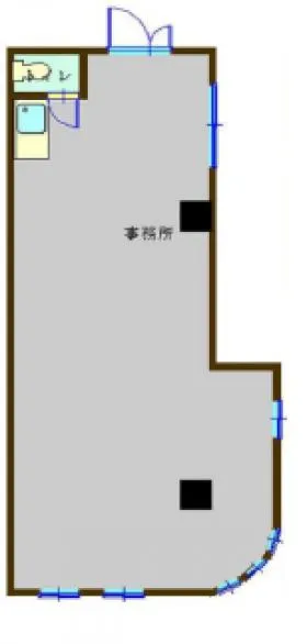 カーサ・アマールビルの基準階図面