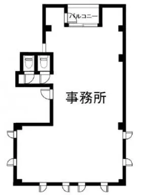 エポックM1ビルの基準階図面