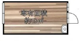 心斎橋サーカスビルの基準階図面