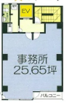 サクマビルの基準階図面