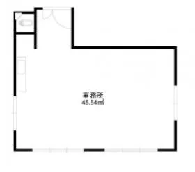 西田辺一進ビルの基準階図面