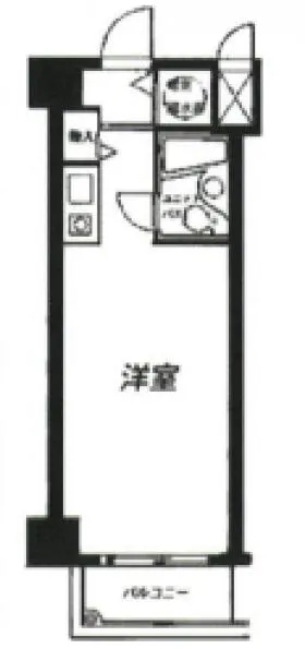 ウィン四ツ谷ビルの基準階図面
