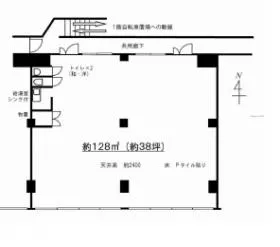 群津ハイライフビルの基準階図面