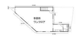 見片ビルの基準階図面