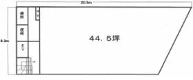 秋元ビルの基準階図面