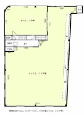アズマ長柄東ビルの基準階図面