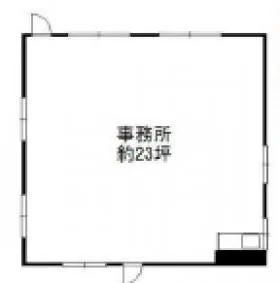 グローバル岩江岩田ビルの基準階図面