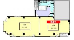 森山ビルの基準階図面