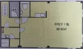 伊藤ビルの基準階図面