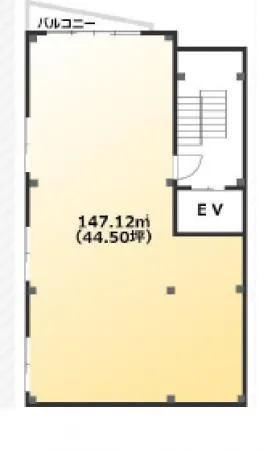 建麗ビルの基準階図面