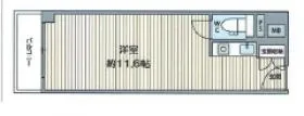 ユニハイツ池田山ビルの基準階図面