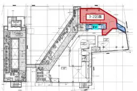 キュープラザ原宿の基準階図面
