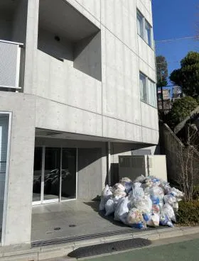 サンクタス市ヶ谷富久町イーストタワーの外観