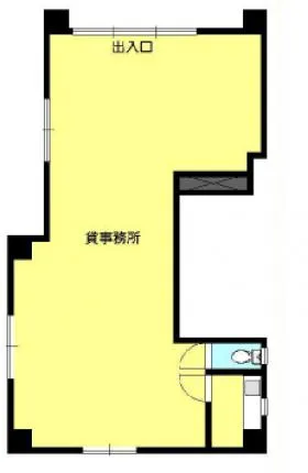 深澤ビルの基準階図面
