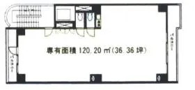 ヒロビルの基準階図面