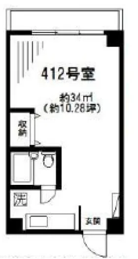 シグマロイヤルハイツBビルの基準階図面