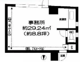 ファインライフ駒形ビルの基準階図面