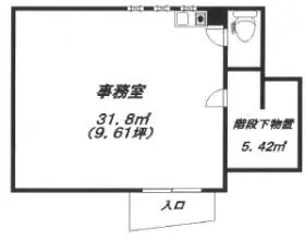 ウッドベル板橋本町ビルの基準階図面