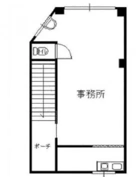野村ビルの基準階図面