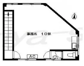 第7大脇ビルの基準階図面