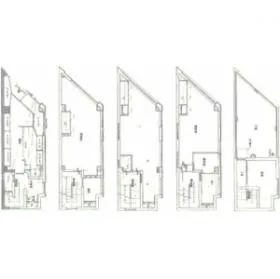 笹屋ビルの基準階図面