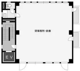 田中ビルの基準階図面