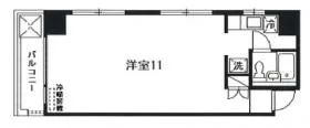 テンポイントビルの基準階図面