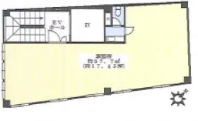 田丸ビルの基準階図面