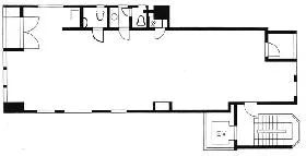 丁子屋ビルの基準階図面