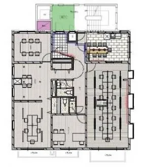 Faveur Ebisuビルの基準階図面