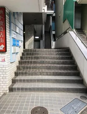 ソシアル都立大学駅前ビルの外観