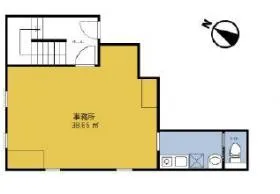 ブロードサニービルの基準階図面